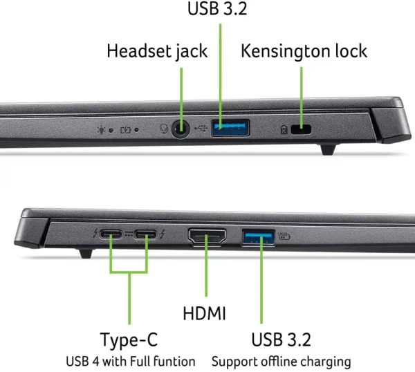 Ordinateur Portable Acer aspire 14 Ai (NX.JFVEF.00Q)