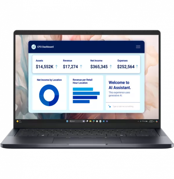 Ordinateur portable Dell Pro 14 Premium PA14250 (DP14PREM-U7-W)