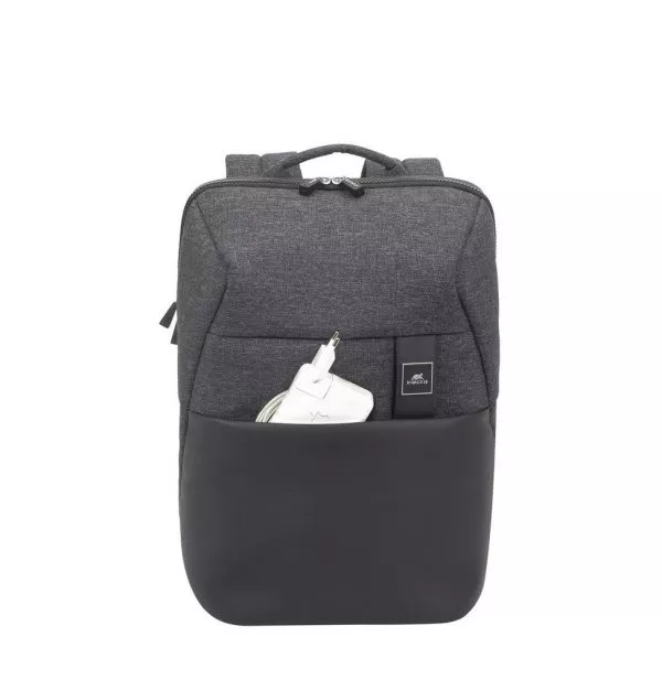 Sac à dos Rivacase 8861 Noir mélange pour ordinateurs portables 15,6" (8861 black)