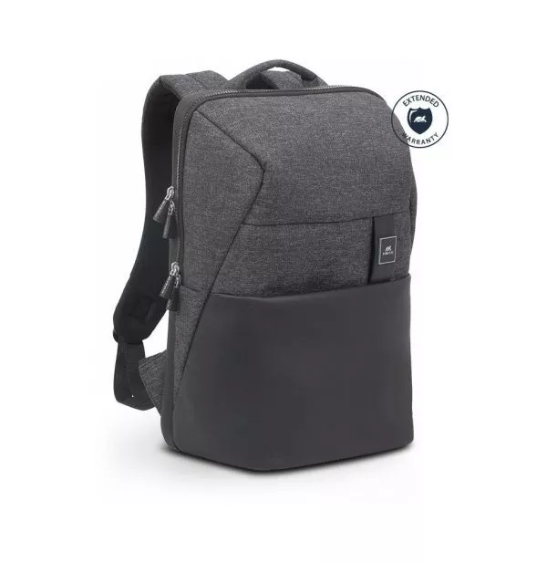 Sac à dos Rivacase 8861 Noir mélange pour ordinateurs portables 15,6" (8861 black)