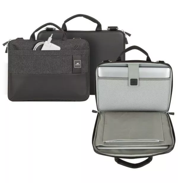 Sacoche Rivacase Lantau 8823 black mélange pour MacBook Pro et Ultrabook 13.3" (8823 black mélange)
