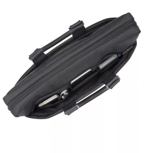 Sacoche Rivacase noire Narita 8135 pour ordinateurs portables 15,6" (8135 Black)