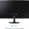 Écran 27" incurvé Gaming Full HD Samsung Essential S3 S36GD (LS27D360GAUXEN)