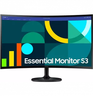 Écran 27" incurvé Gaming Full HD Samsung Essential S3 S36GD (LS27D360GAUXEN)
