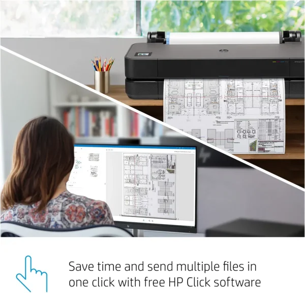 Traceur HP DesignJet T230 de 24 pouces (5HB07A)