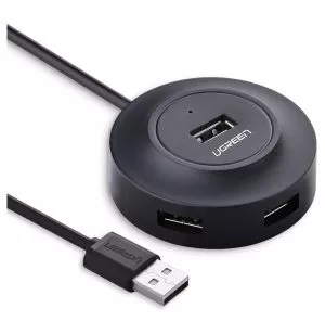 Hub USB 2.0 Ugreen 4 Ports - 1M (20277)