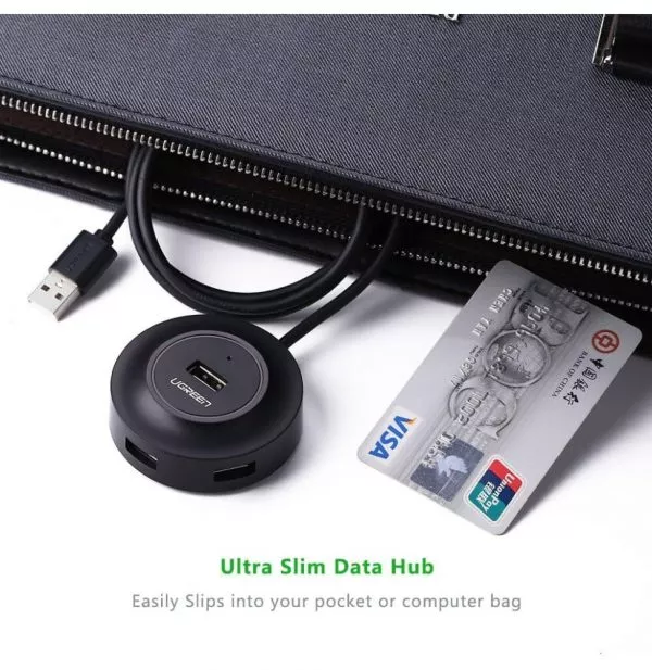 Hub USB 2.0 Ugreen 4 Ports - 1M (20277)