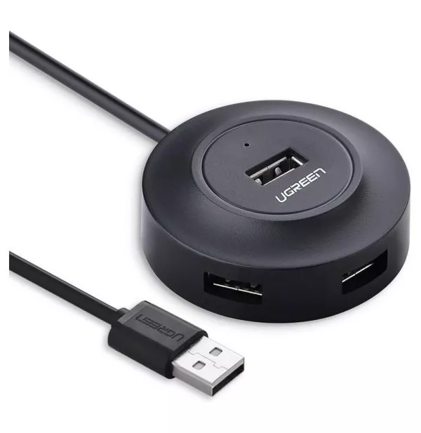 Hub USB 2.0 Ugreen 4 Ports - 1M (20277)