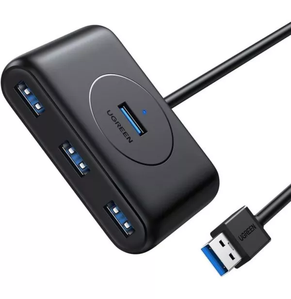HUB USB 3.0 Ugreen 4 en 1 - 1M (20291)