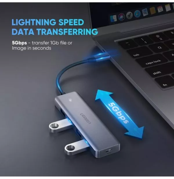 HUB USB-C Ugreen 4 en 1 (70336)