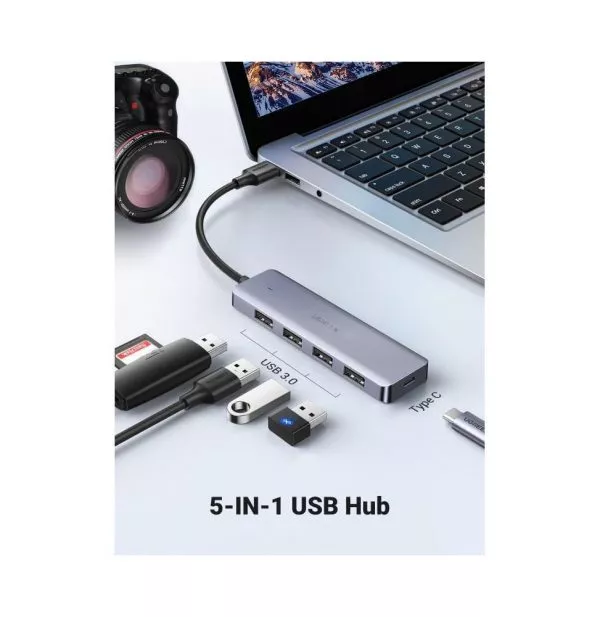 HUB USB 3.0 Ugreen 4 en 1 (50985)