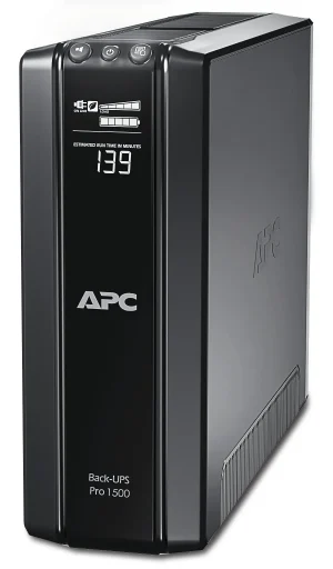 APC Back-UPS Pro alimentation d'énergie non interruptible Interactivité de ligne 1,5 kVA 865 W 10 sortie(s) CA (BR1500GI) APC Back-UPS Pro alimentation d'énergie non interruptible Interactivité de ligne 1,5 kVA 865 W 10 sortie(s) CA (BR1500GI)