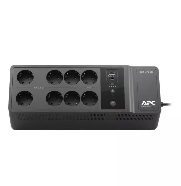 Onduleur Off-line APC BE850G2-GR - 520 W / 850 VA - 8 prises FR + USB