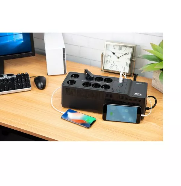 Onduleur Off-line APC BE850G2-GR - 520 W / 850 VA - 8 prises FR + USB