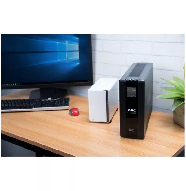 APC BR1300MI alimentation d'énergie non interruptible Interactivité de ligne 1,3 kVA 780 W 8 sortie(s) CA (BR1300MI)
