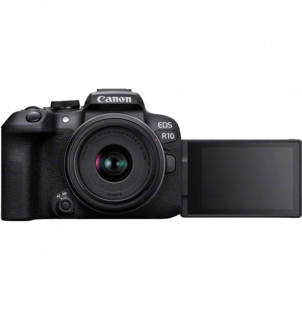 Appareil photo hybride Canon EOS R10 + Objectif RF-S 18-150 mm IS STM (5331C017)