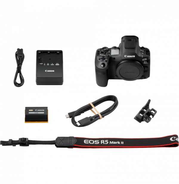 Appareil photo hybride Canon EOS R5 Mark II boîtier nu (4549292229172)