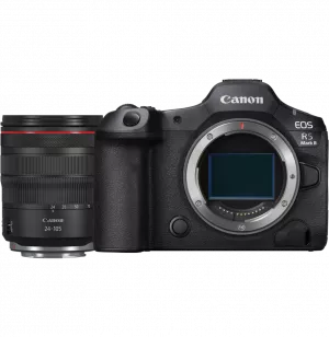 Appareil photo hybride Canon EOS R5 Mark II + Objectif RF 24-105mm F4L IS USM (6536C016AA)