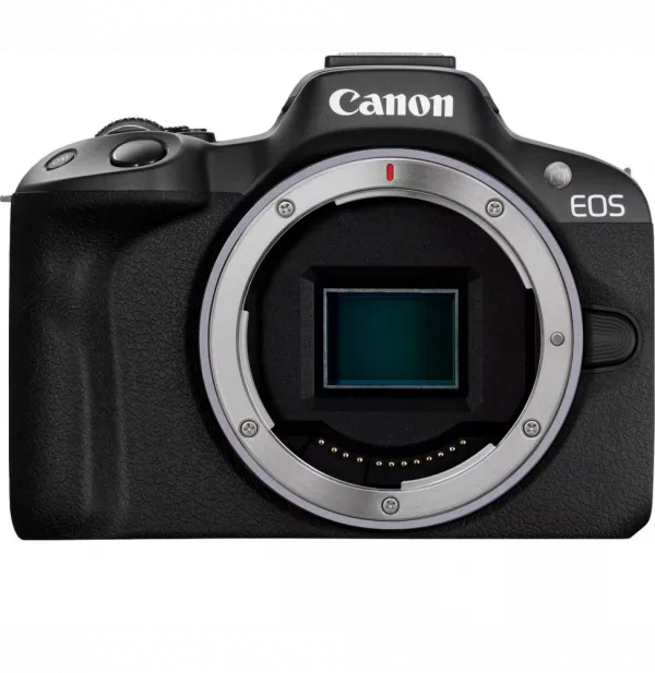 Appareil photo hybride Canon EOS R50 + objectif RF-S 18-45mm F4.5-6.3 IS STM (5811C013AA)