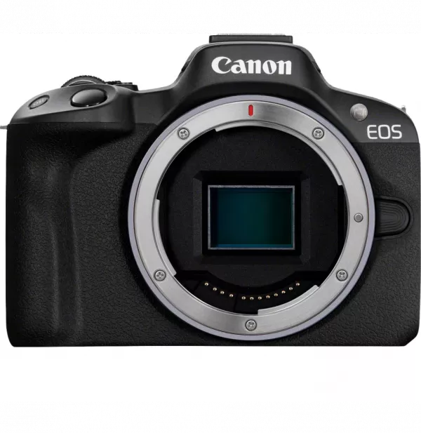 Appareil photo hybride Canon EOS R50 + objectif RF-S 18-45mm F4.5-6.3 IS STM - Kit pour vlogueur (5811C035AA)