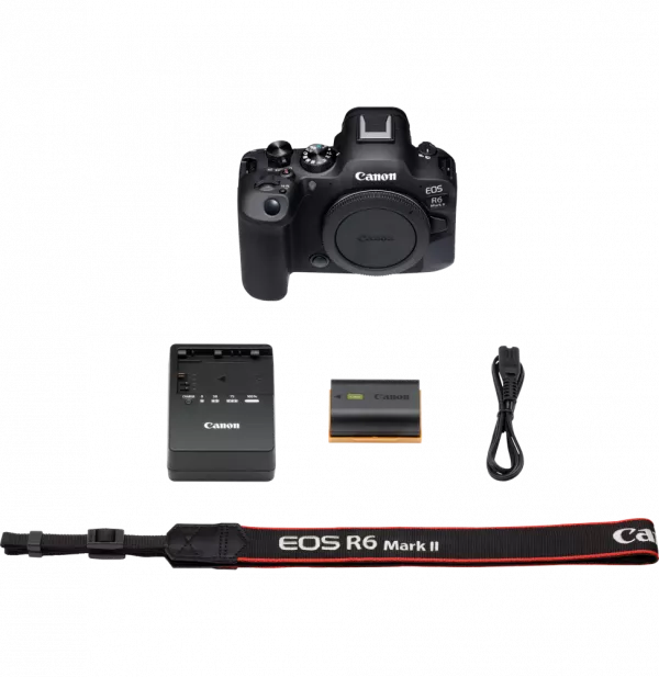 Appareil photo hybride Canon EOS R6 Mark II boîtier nu (5666C005AA)