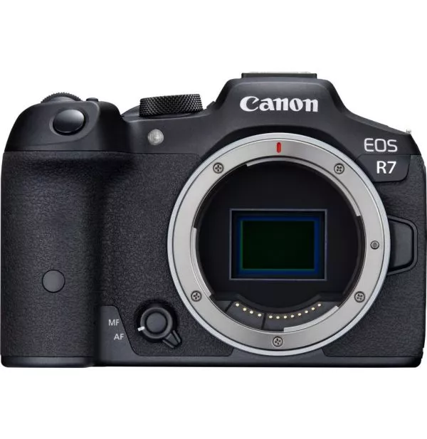 Appareil photo hybride Canon EOS R7 + objectif RF-S 18-150mm F3.5-6.3 IS STM (5137C010AA)