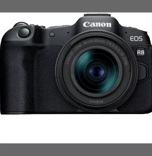 Appareil photo hybride Canon EOS R8 + objectif RF 24-50mm F4.5-6.3 IS STM (5803C013AA)