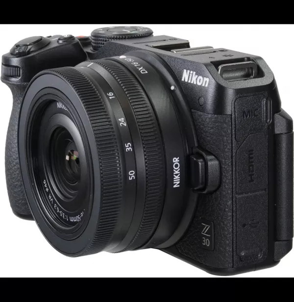 Appareil photo hybride Nikon Z30 + Objectif Nikkor Z DX 16-50mm f/3.5-6.3 VR (4960759913647)