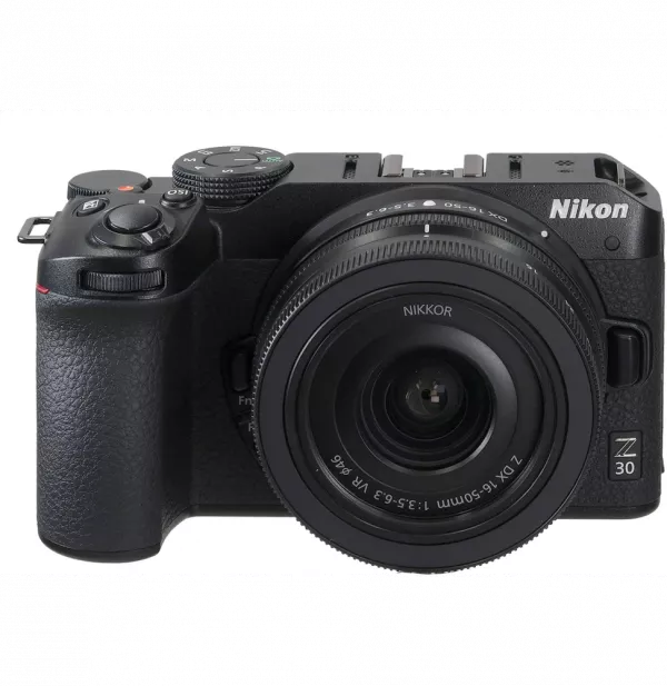 Appareil photo hybride Nikon Z30 + Objectif Nikkor Z DX 16-50mm f/3.5-6.3 VR (4960759913647)