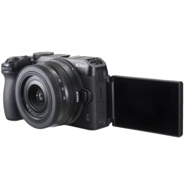 Appareil photo hybride Nikon Z30 + Objectif Nikkor Z DX 16-50mm f/3.5-6.3 VR (4960759913647)