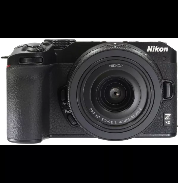 Appareil photo hybride Nikon Z30 + Objectif Nikkor Z DX 16-50mm f/3.5-6.3 VR (4960759913647)