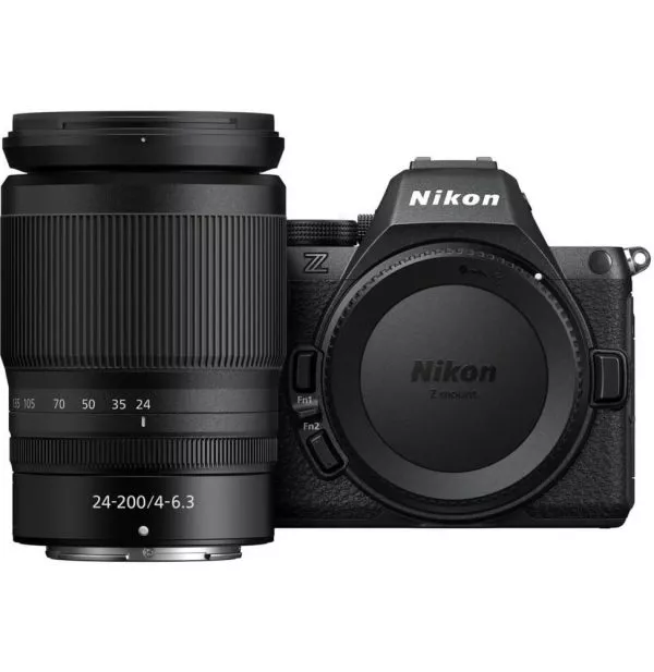 Appareil photo hybride Nikon Z5II + Objectif Nikkor Z 24-200 f4-6.3 VR (4960759917409)