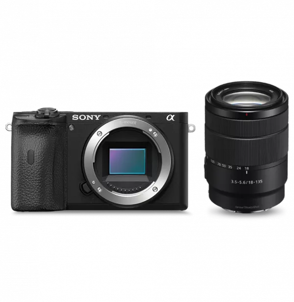 Appareil photo hybride Sony Alpha 6600 + Objectif 18-135 mm (4548736108653)
