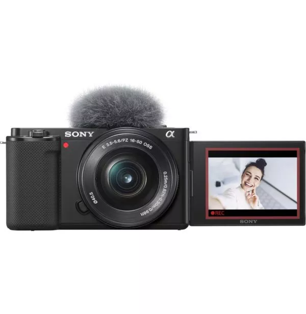 Appareil photo hybride Sony ZV-E10 + objectif à zoom motorisé 16-50 mm (ZV-E10L)