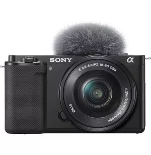 Appareil photo hybride Sony ZV-E10 + objectif à zoom motorisé 16-50 mm (ZV-E10L)