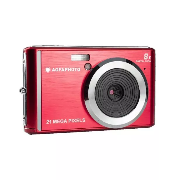appareil-photo-numerique-agfaphoto-dc5200-21mp-video-hd-rouge-1 Appareil Photo Numérique Agfaphoto DC5200 - 21MP | Vidéo HD Rouge