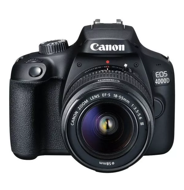 Appareil Photo Reflex Canon EOS 4000D + Objectif EF-S 18-55mm III (3011C003AA)