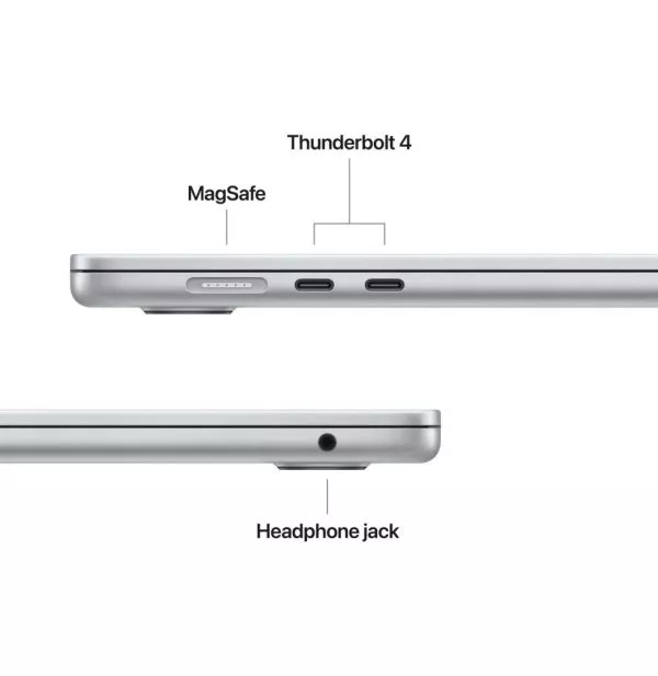 Apple MacBook Air 15 pouces M5 24 Go 1 To Argent (MDVC4FN/A)