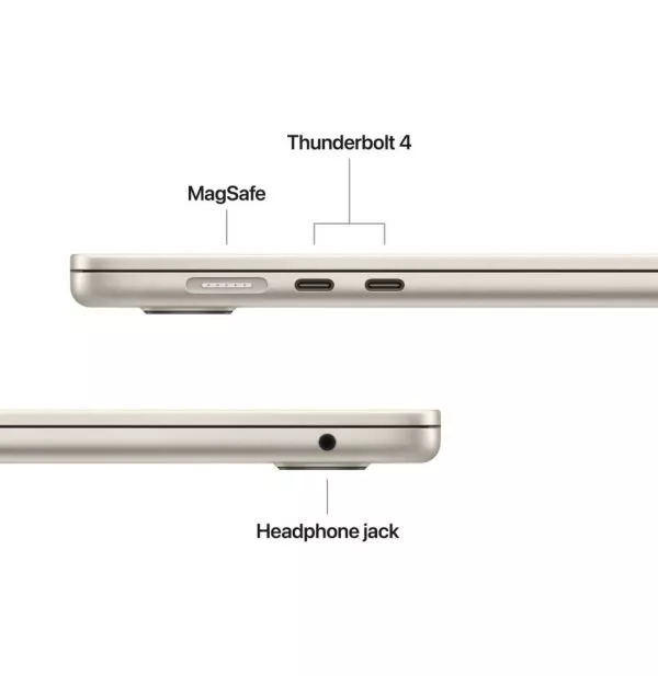Apple MacBook Air 15 pouces M5 24 Go 1 To Lumière Stellaire (MDVF4FN/A)
