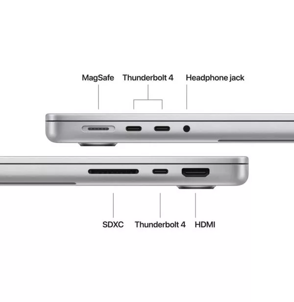 Apple MacBook Pro 16 pouces M5 Max 48 Go 2 To Argent (MGE94FN/A)