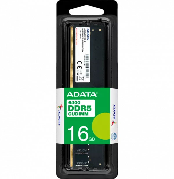 Barrette mémoire ADATA CU-DIMM 16GB DDR5-6400 MHz - PC bureau (AD5CU640016G-S)