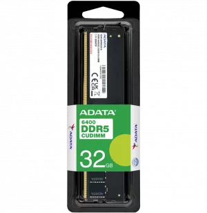 Barrette mémoire ADATA CU-DIMM 32GB DDR5-6400 MHz - PC bureau (AD5CU640032G-S)