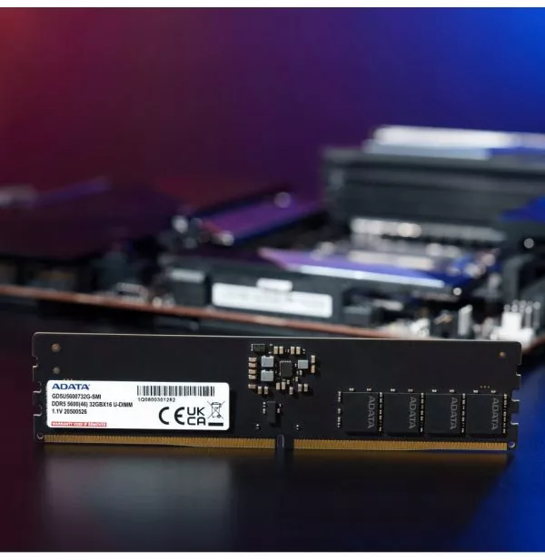 Barrette mémoire ADATA CU-DIMM 32GB DDR5-6400 MHz - PC bureau (AD5CU640032G-S)
