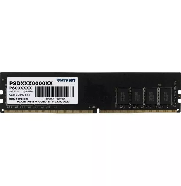 Barrette mémoire Patriot Signature 16GB U-DIMM DDR4 3200 MHz CL22 - Pc Bureau (PSD416G32002)