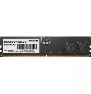 Barrette mémoire Patriot Signature 16GB U-DIMM DDR5 5200 MHz CL40 - Pc Bureau (PSD516G520081)