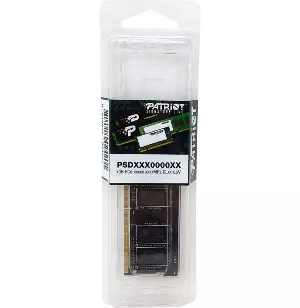 Barrette mémoire Patriot Signature 8GB SO-DIMM DDR4 3200 MHz CL22 - Pc Portable (PSD48G320081S)