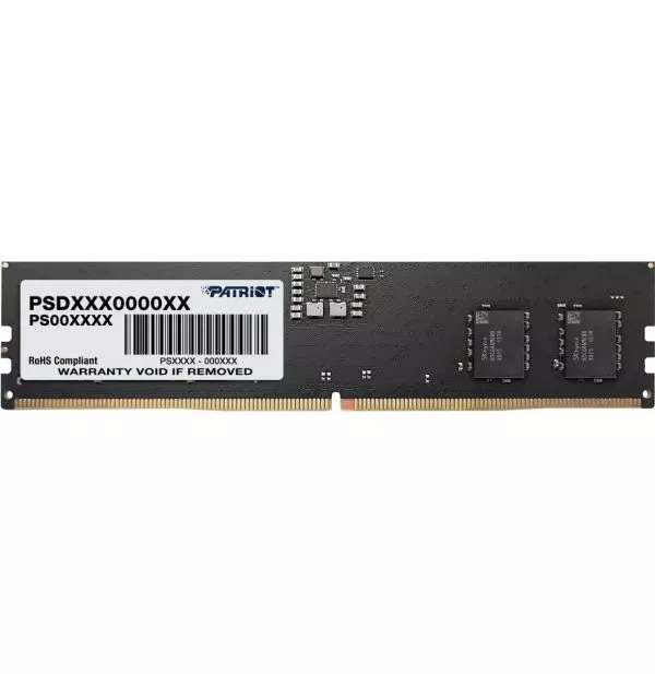 Barrette mémoire Patriot signature line 8GB U-DIMM DDR5 5600 MHz CL46 - Pc Bureau (PSD58G560082)