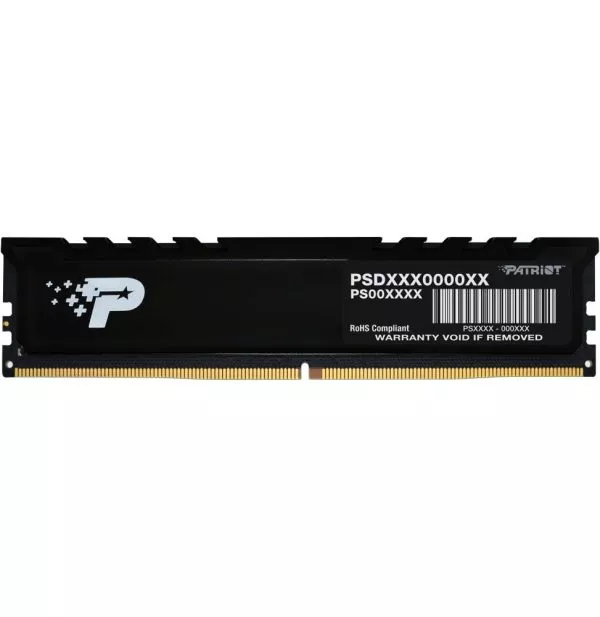Barrette mémoire Patriot signature line Premium 8GB U-DIMM DDR5 5600 MHz CL46 - Pc Bureau (PSP58G560041H1)