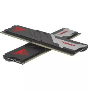 Barrette mémoire Patriot Viper Venom 64GB (32GBx2) U-DIMM DDR5 6000 MHz CL36 - Pc Bureau (PVV564G600C36K)