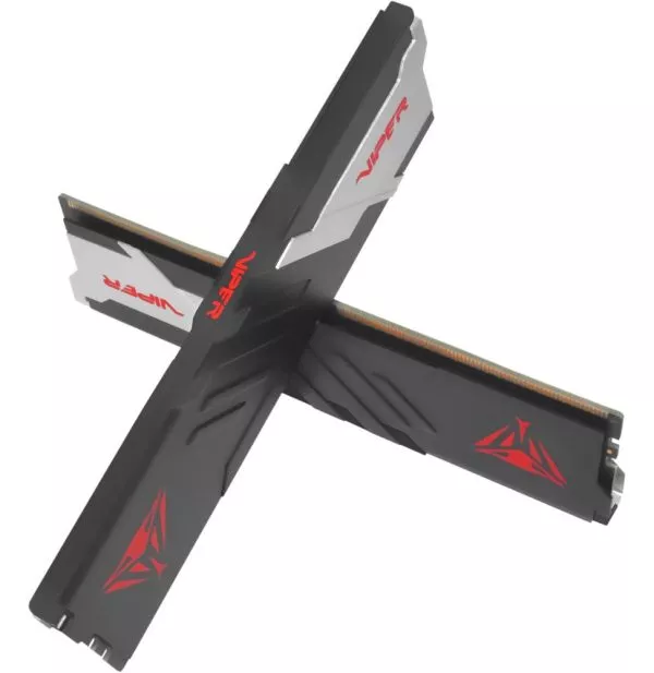 Barrette mémoire Patriot Viper Venom 64GB (32GBx2) U-DIMM DDR5 6000 MHz CL36 - Pc Bureau (PVV564G600C36K)